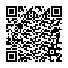 QR-code voor telefoonnummer +12086359558