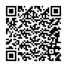 Kode QR untuk nomor Telepon +12086359859