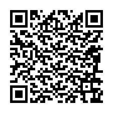 Kode QR untuk nomor Telepon +12086366916