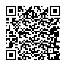 QR-koodi puhelinnumerolle +12086381257