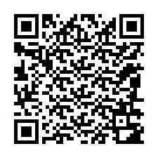 QR-koodi puhelinnumerolle +12086382581