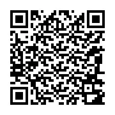 QR-code voor telefoonnummer +12086382740