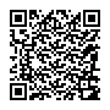 Código QR para número de teléfono +12086382941