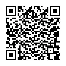 QR Code สำหรับหมายเลขโทรศัพท์ +12086388448