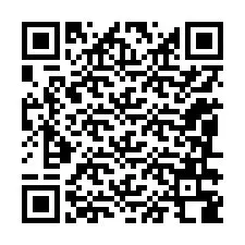 QR-koodi puhelinnumerolle +12086388575