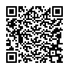 QR-code voor telefoonnummer +12086398708