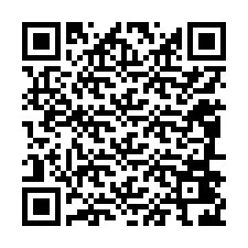 QR Code สำหรับหมายเลขโทรศัพท์ +12086426342