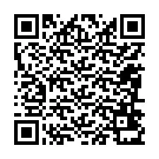 QR kód a telefonszámhoz +12086431567