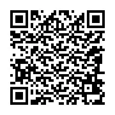 QR-koodi puhelinnumerolle +12086435588