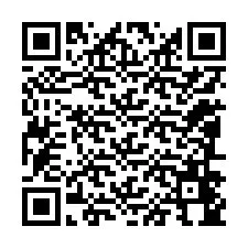 QR-код для номера телефона +12086444569