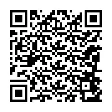 Código QR para número de teléfono +12086453735