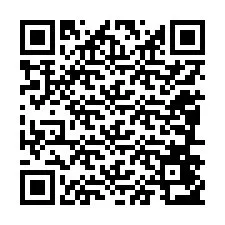 QR-koodi puhelinnumerolle +12086453736