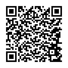 Código QR para número de teléfono +12086453738