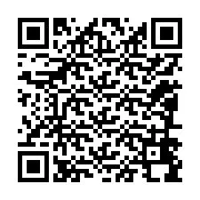 QR-Code für Telefonnummer +12086498829