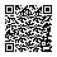 QR Code สำหรับหมายเลขโทรศัพท์ +12086533884