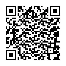 QR-koodi puhelinnumerolle +12086534018