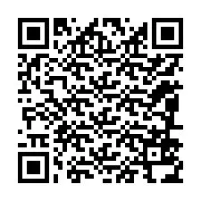 Código QR para número de teléfono +12086534921