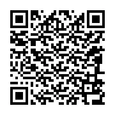 QR-code voor telefoonnummer +12086536008