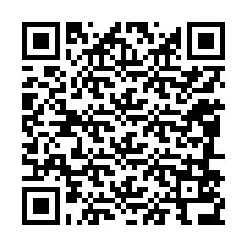 Kode QR untuk nomor Telepon +12086536212