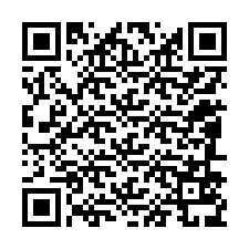 QR код за телефонен номер +12086539118