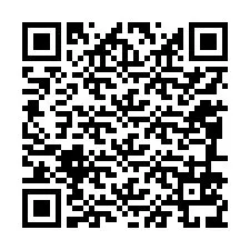 QR Code สำหรับหมายเลขโทรศัพท์ +12086539806