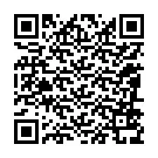 QR Code สำหรับหมายเลขโทรศัพท์ +12086539958