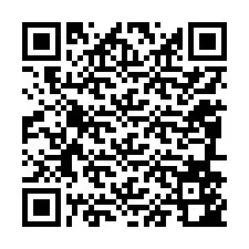 Código QR para número de teléfono +12086542706