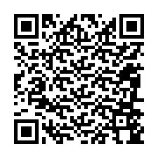 QR Code pour le numéro de téléphone +12086544353