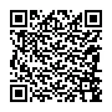 Código QR para número de telefone +12086544690