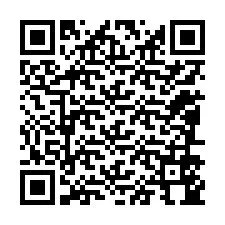 QR-code voor telefoonnummer +12086544869