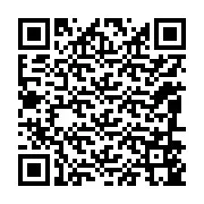 電話番号のQRコード +12086545111