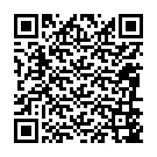 QR-code voor telefoonnummer +12086547053