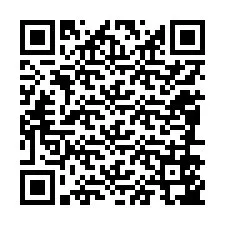 QR Code สำหรับหมายเลขโทรศัพท์ +12086547886