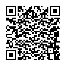 Código QR para número de teléfono +12086548594