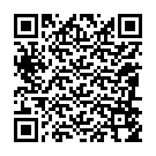 Código QR para número de teléfono +12086554658