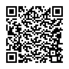 Código QR para número de teléfono +12086560678