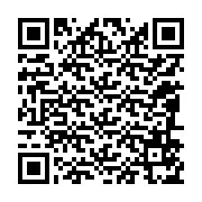 QR kód a telefonszámhoz +12086575548