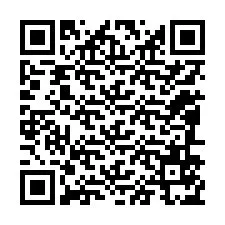 QR-koodi puhelinnumerolle +12086575549