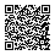 QR-код для номера телефона +12086575551