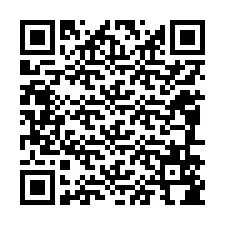 Codice QR per il numero di telefono +12086584502