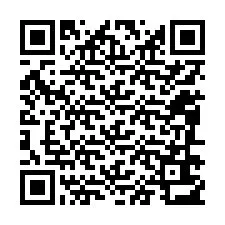 QR-koodi puhelinnumerolle +12086613153