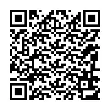 Código QR para número de teléfono +12086613511