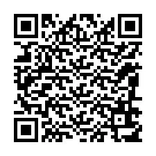 Kode QR untuk nomor Telepon +12086617541