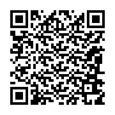 QR-koodi puhelinnumerolle +12086619375