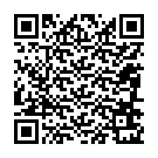 QR-code voor telefoonnummer +12086621707