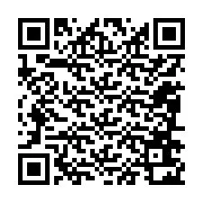 Código QR para número de teléfono +12086622767