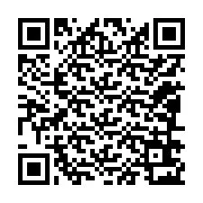 QR-koodi puhelinnumerolle +12086623439