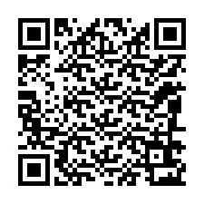 Código QR para número de teléfono +12086623441