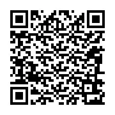 Código QR para número de teléfono +12086623443