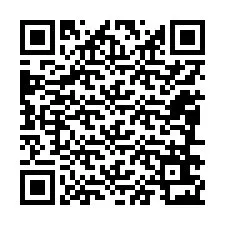 QR-код для номера телефона +12086623627